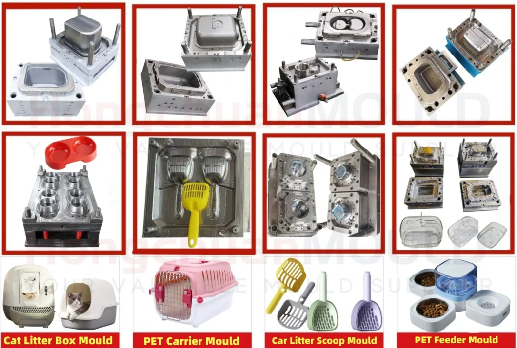 Hongchuan Mould Plastic Pet Carrier Box Injection Mould Mold