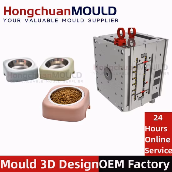 Conception automatique en plastique professionnelle de moulage par injection de litière de chat